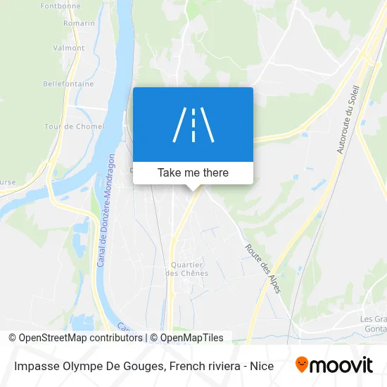 Mapa Impasse Olympe De Gouges