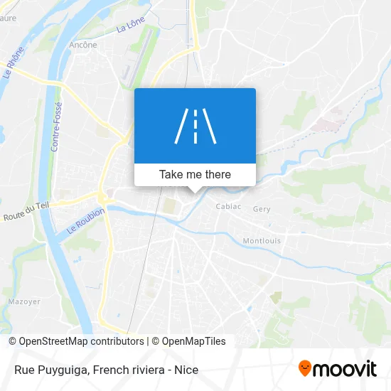 Rue Puyguiga map