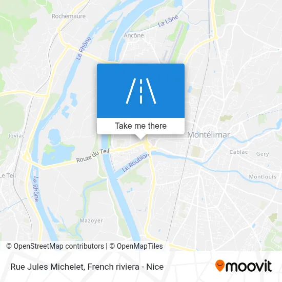 Rue Jules Michelet map
