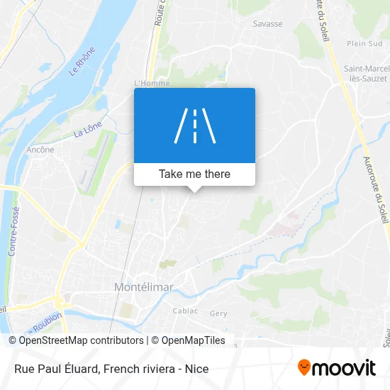 Rue Paul Éluard map