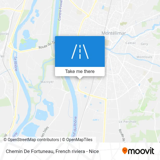 Chemin De Fortuneau map
