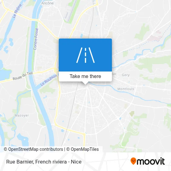 Rue Barnier map