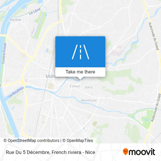 Rue Du 5 Décembre map