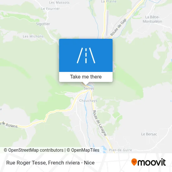 Mapa Rue Roger Tesse
