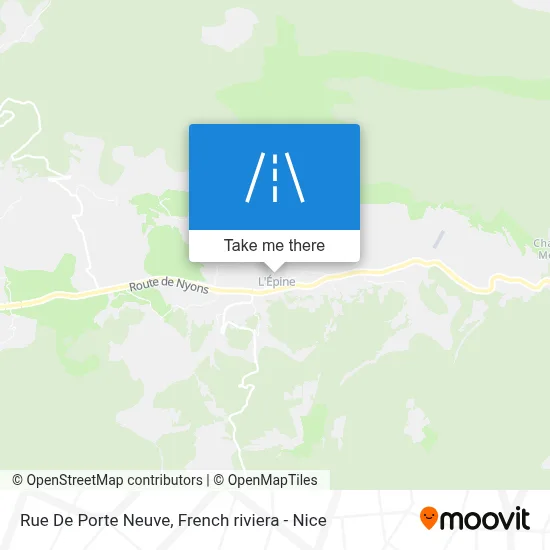 Rue De Porte Neuve map