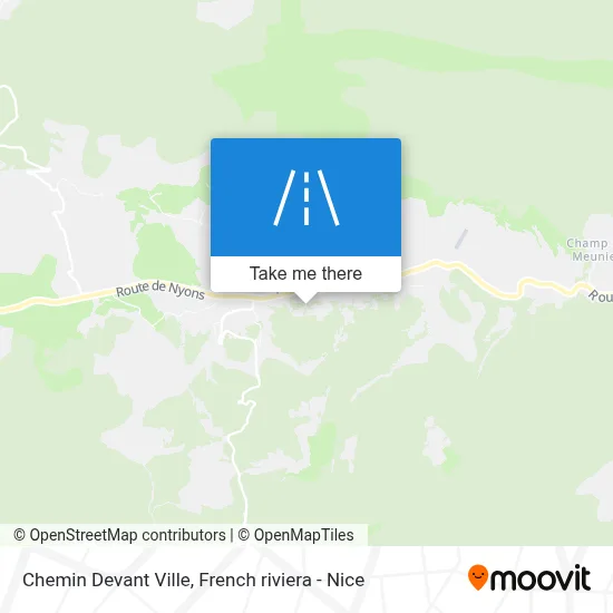 Chemin Devant Ville map