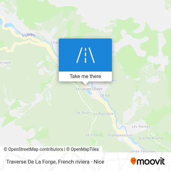 Traverse De La Forge map