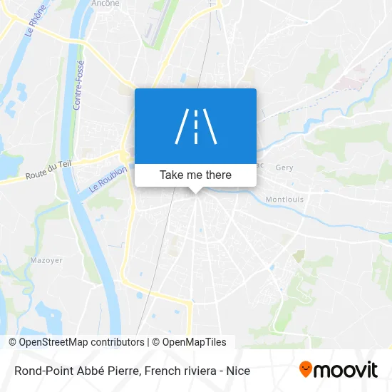 Rond-Point Abbé Pierre map