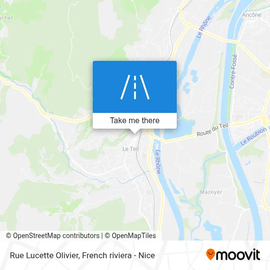 Rue Lucette Olivier map