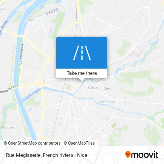 Rue Megisserie map