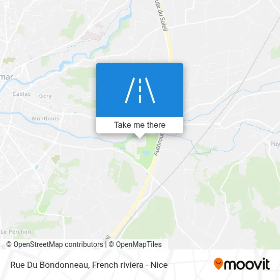 Rue Du Bondonneau map