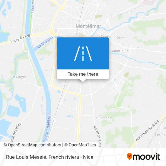 Rue Louis Messié map