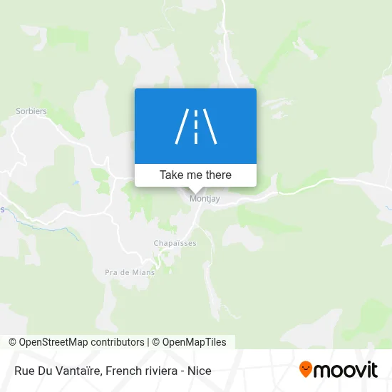 Rue Du Vantaïre map