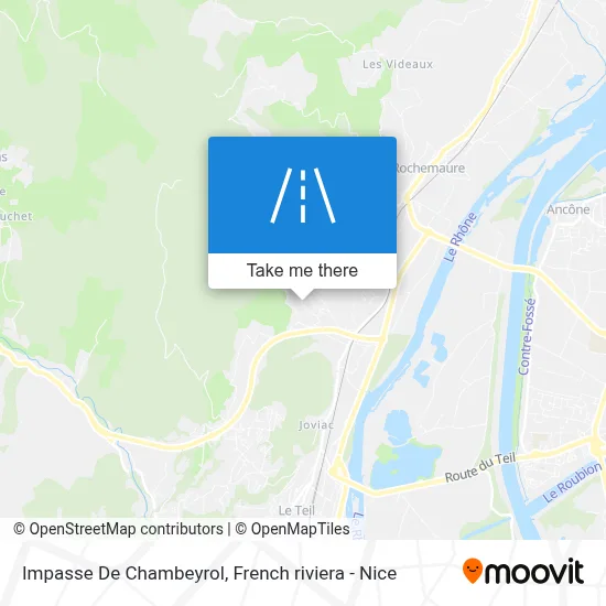Impasse De Chambeyrol map