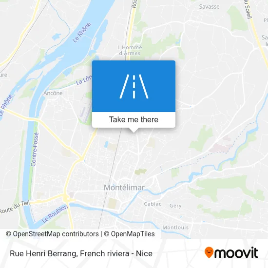 Mapa Rue Henri Berrang