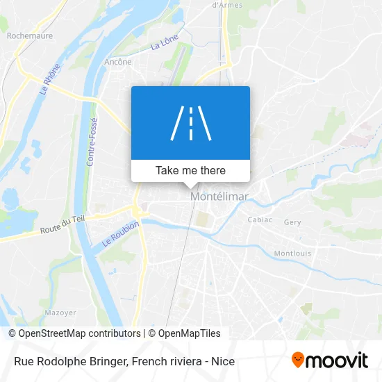 Mapa Rue Rodolphe Bringer