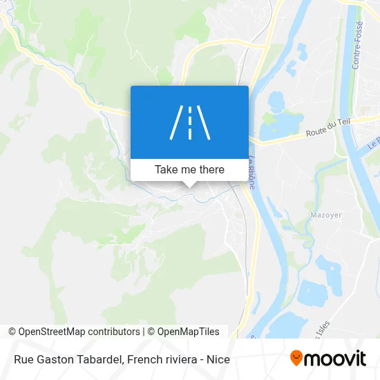 Rue Gaston Tabardel map