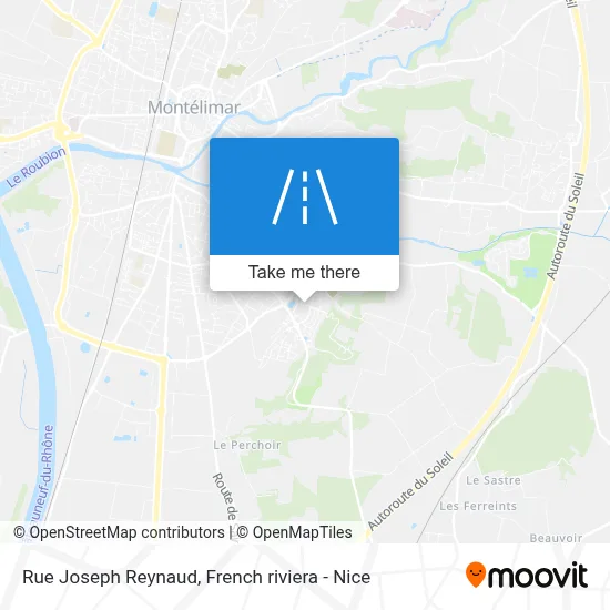 Rue Joseph Reynaud map
