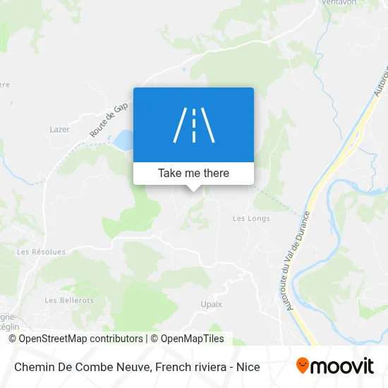 Chemin De Combe Neuve map