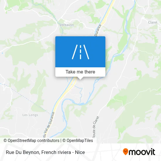 Mapa Rue Du Beynon