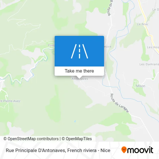 Rue Principale D'Antonaves map