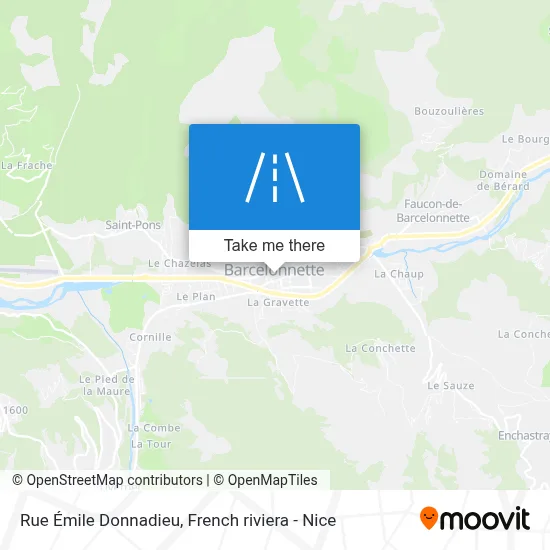 Rue Émile Donnadieu map