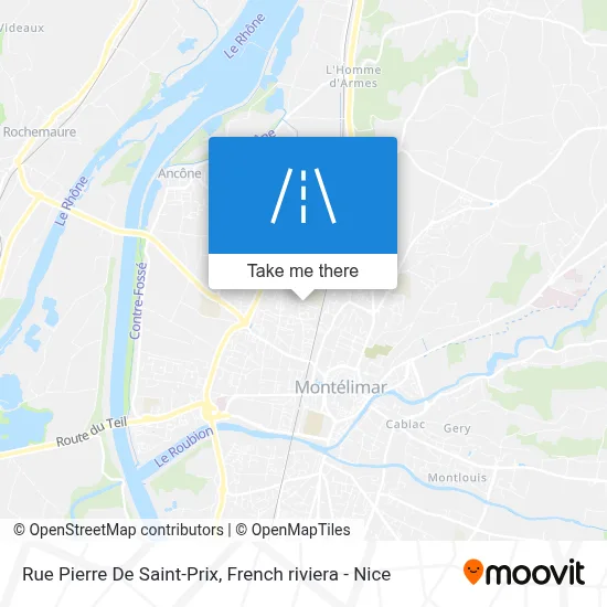 Rue Pierre De Saint-Prix map