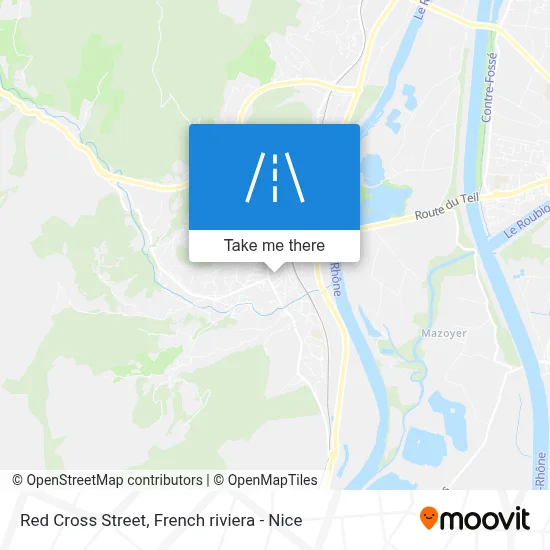 Rue De La Croix-Rouge map