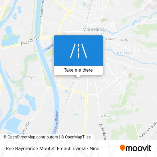 Rue Raymonde Moutet map