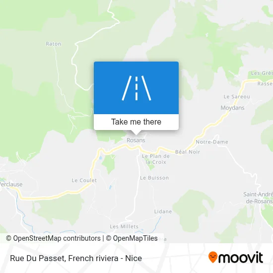 Mapa Rue Du Passet