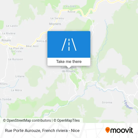 Rue Porte Aurouze map