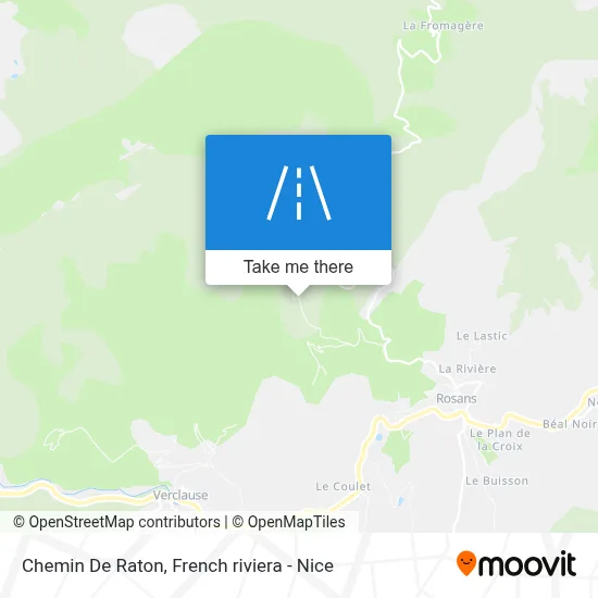 Chemin De Raton map