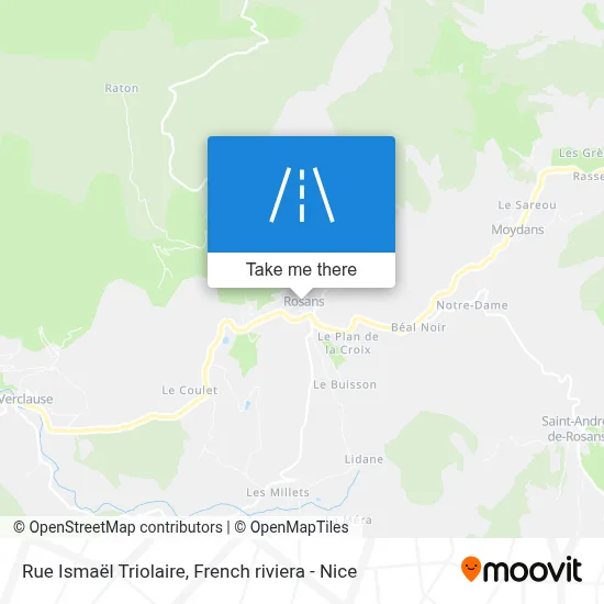 Rue Ismaël Triolaire map