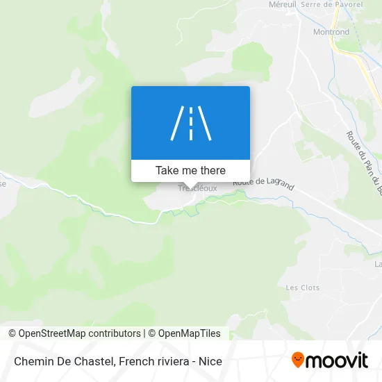 Chemin De Chastel map
