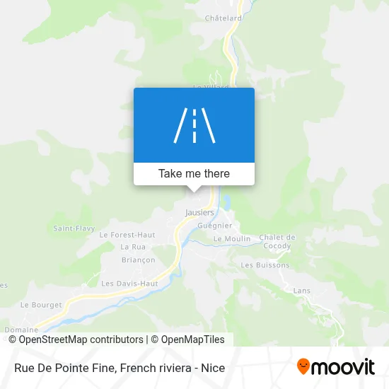 Rue De Pointe Fine map