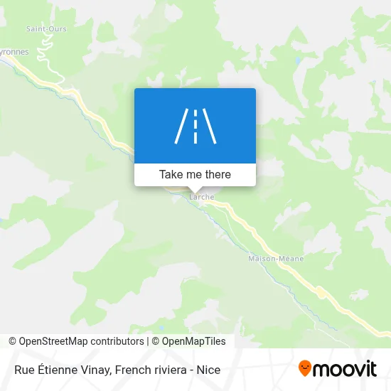 Rue Étienne Vinay map