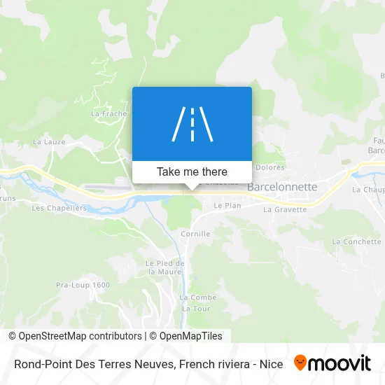 Rond-Point Des Terres Neuves map