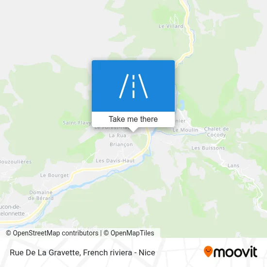 Rue De La Gravette map