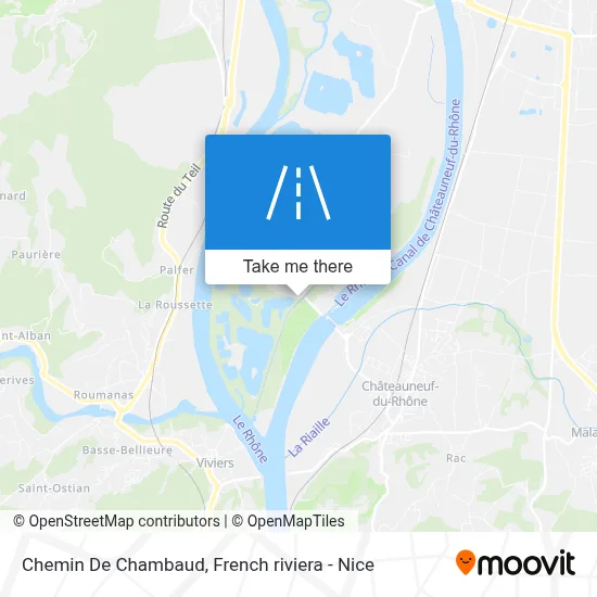 Chemin De Chambaud map