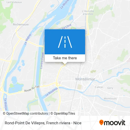 Rond-Point De Villepre map