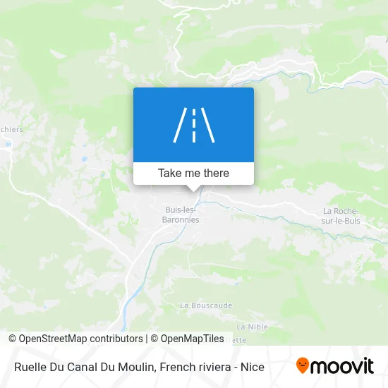 Ruelle Du Canal Du Moulin map