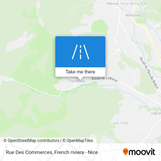 Rue Des Commerces map