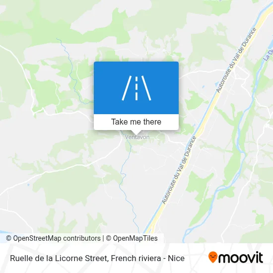 Ruelle De La Licorne map