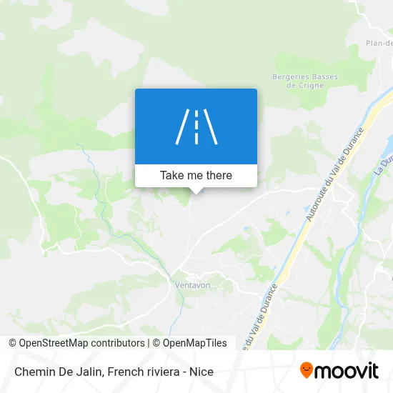 Chemin De Jalin map