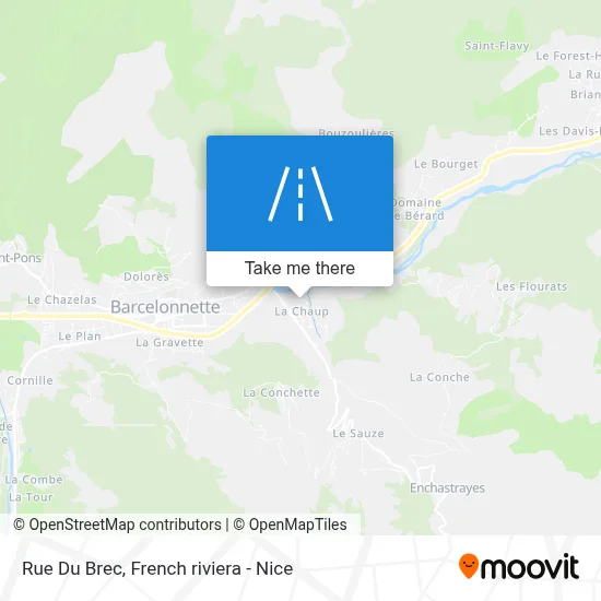Rue Du Brec map