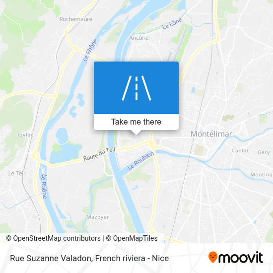Rue Suzanne Valadon map