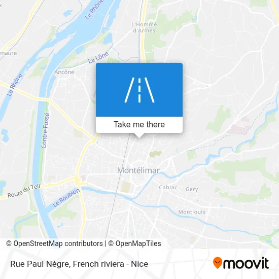 Rue Paul Nègre map