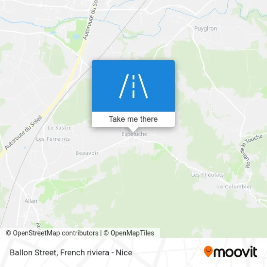Rue Du Ballon map