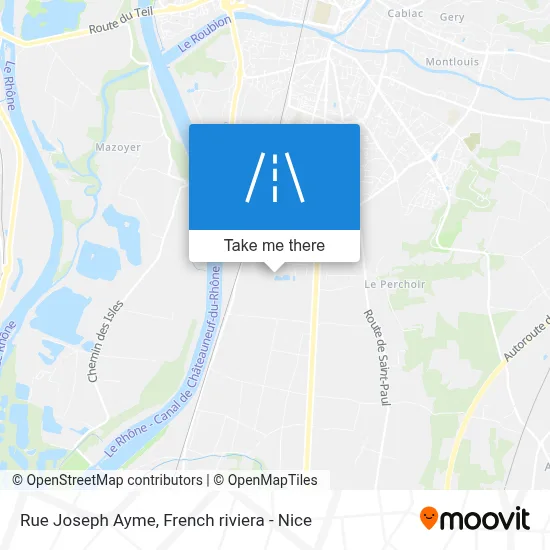 Rue Joseph Ayme map
