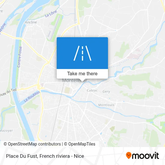 Place Du Fust map